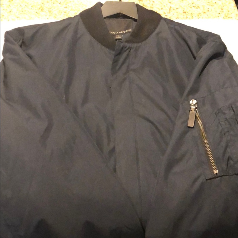Mens Banana Republic bomber jacket